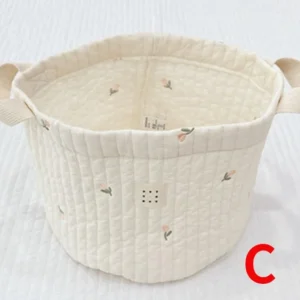 Cute Bear Embroidery Diaper Bag Nappy Organizer