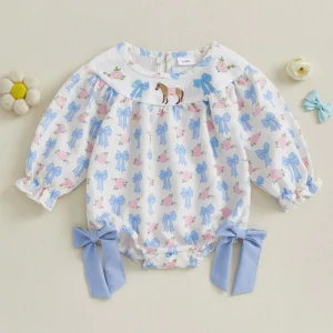 Sweet Baby Girl Romper for Autumn Outfits