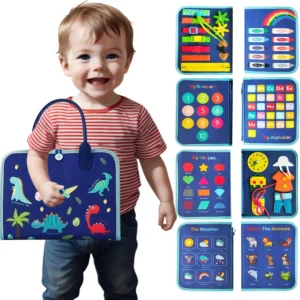 Busy Book Sensory Toys for Toddlers Learning Educational
