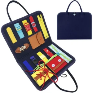 Busy Board Sensory Play Board