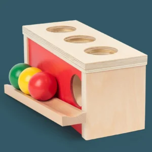 Wooden Object Permanence Box