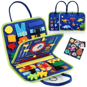 Busy Board Activity Educational Sensory Learning Book