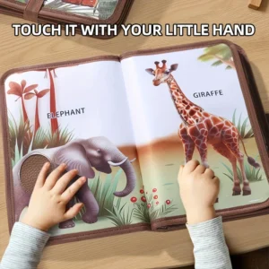 1pc,Baby Touch Book, Sensory