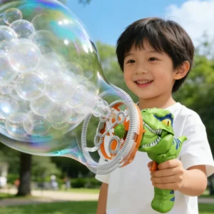 Soap Bubble Gun Dinosaur Electric